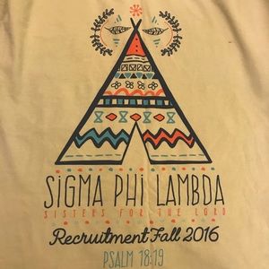 Comfort Colors Sorority Shirt: Sigma Phi Lambda